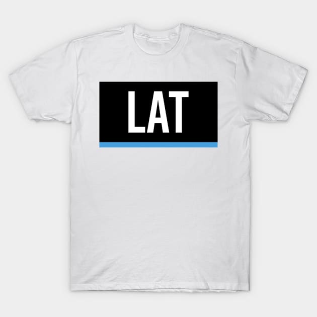 Nicholas Latifi Driver Tag T-Shirt by GreazyL